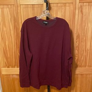 EXPRESS men’s long sleeve crewneck